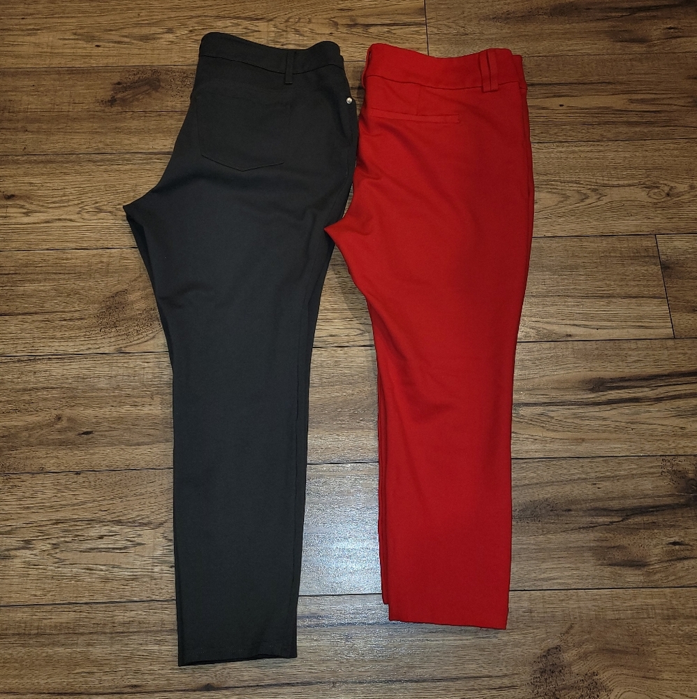 Size 16 Torrid capris (2x)